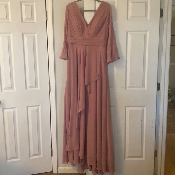 Hebeos Dresses & Skirts - Dusty Pink MOB dress
